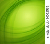 green smooth light lines vector ...