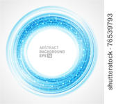abstract smooth light circle...
