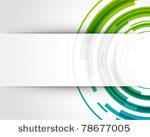 abstract technology circles...