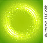 abstract smooth light circle...