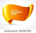 abstract scroll paper vector...
