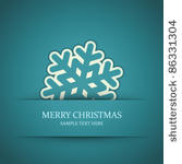 christmas snowflake applique...