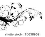 abstract floral pattern