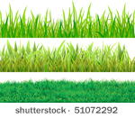 set grass. three samples for...