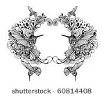 original hand drawn frame with...
