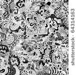 crazy psychedelic doodles