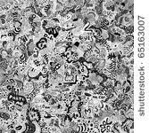 huge doodles background ...