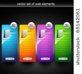web product display item vector