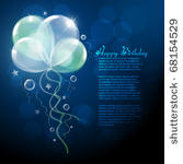 beautiful vector balloons...