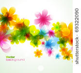 vector beautiful flower...