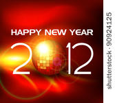 stylish 2012 happy new year...