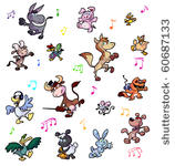 collection of dancing crazy...