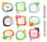 collection of website elements