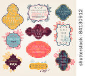 invitation cards with a floral...