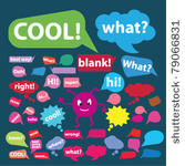 chat   idea icons  signs ...