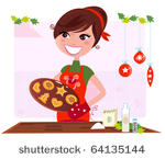 secret recipe  woman preparing...