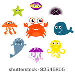 sea creatures and animals...