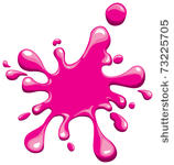 pink splash