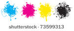 ink splashes