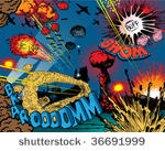 comic book explosion