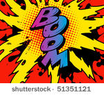 comic book explosion