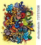 graffiti vector elements