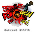 comic book explosion