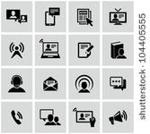 communication icons set.