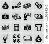 money icons set