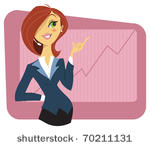 sexy young woman in a business...