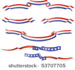 patriotic american flag theme...