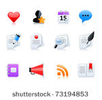 icons set for web applications