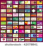 various business card template  ...