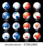 vector globe