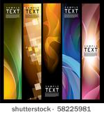 vector vertical banner