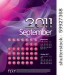 2011 calendar september