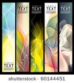 vector vertical banner