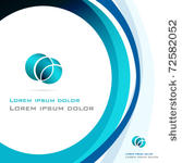 vector elegant blue abstract...