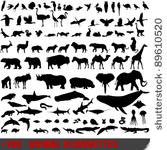 vector set of 100 very detailed ...