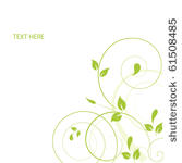 abstract flowers background...