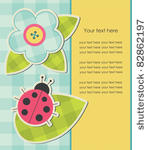 cute frame design. vector...