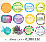 set of abstract background
