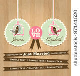just married card