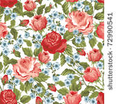 seamless retro background with...