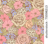 seamless floral pattern
