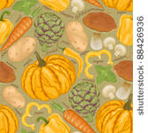 seamless retro background from...