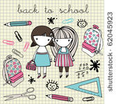 back to school pattern