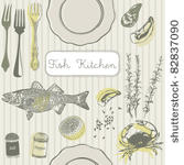 fish kitchen card