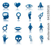 human icon set
