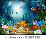the underwater world of fish...
